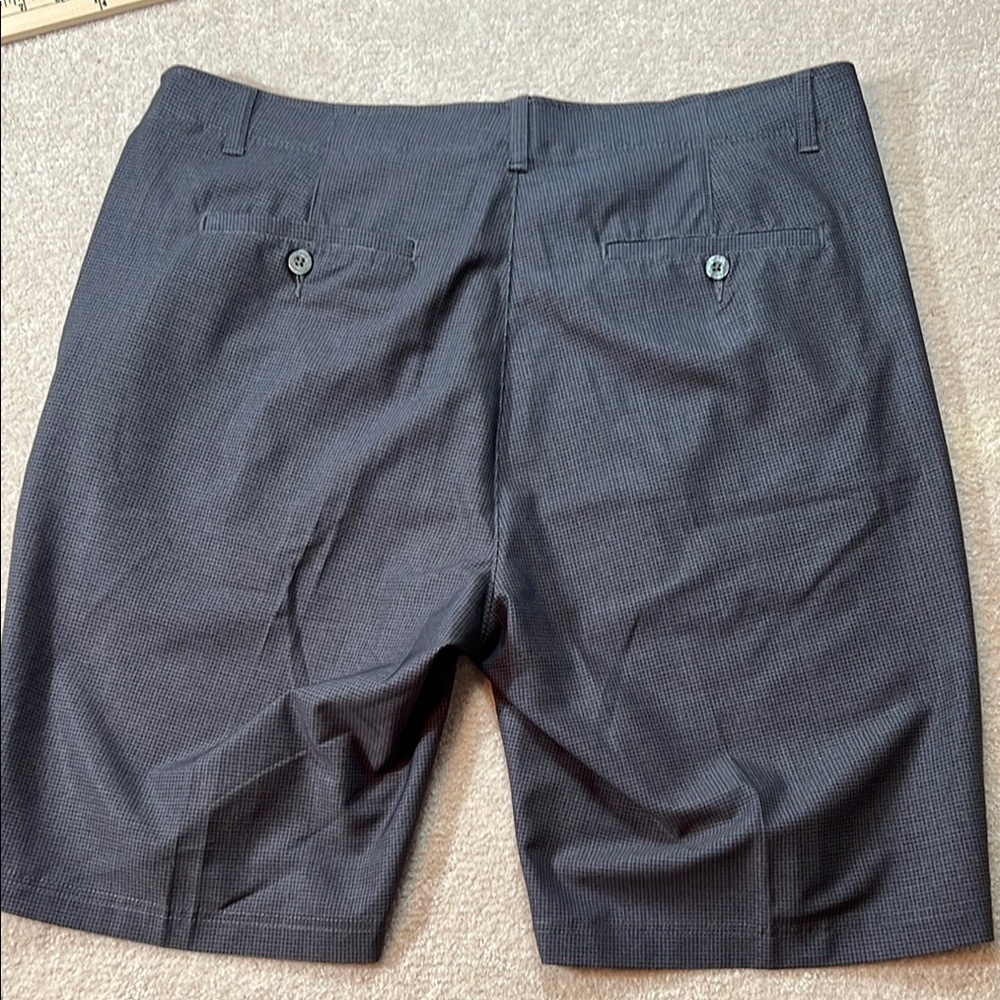 Pebble Beach Golf Shorts Performance Flat Front Gray Size 38 - Picture 4 of 7